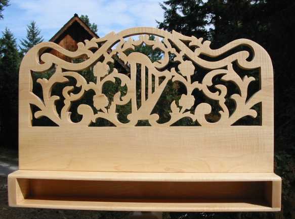 lyon and healy harp bench